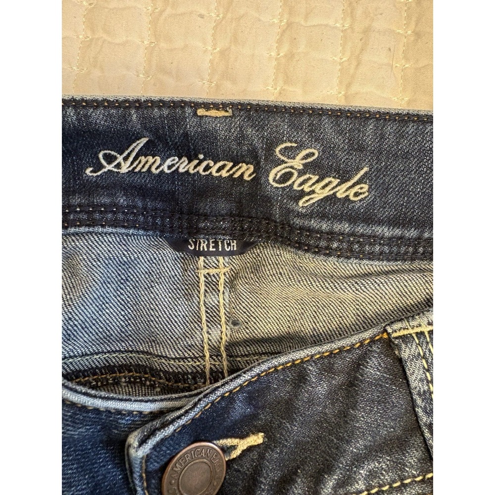American Eagle Women's Slim Boot Jean, Stretch, 12, Low Rise - Picture 2 of 9